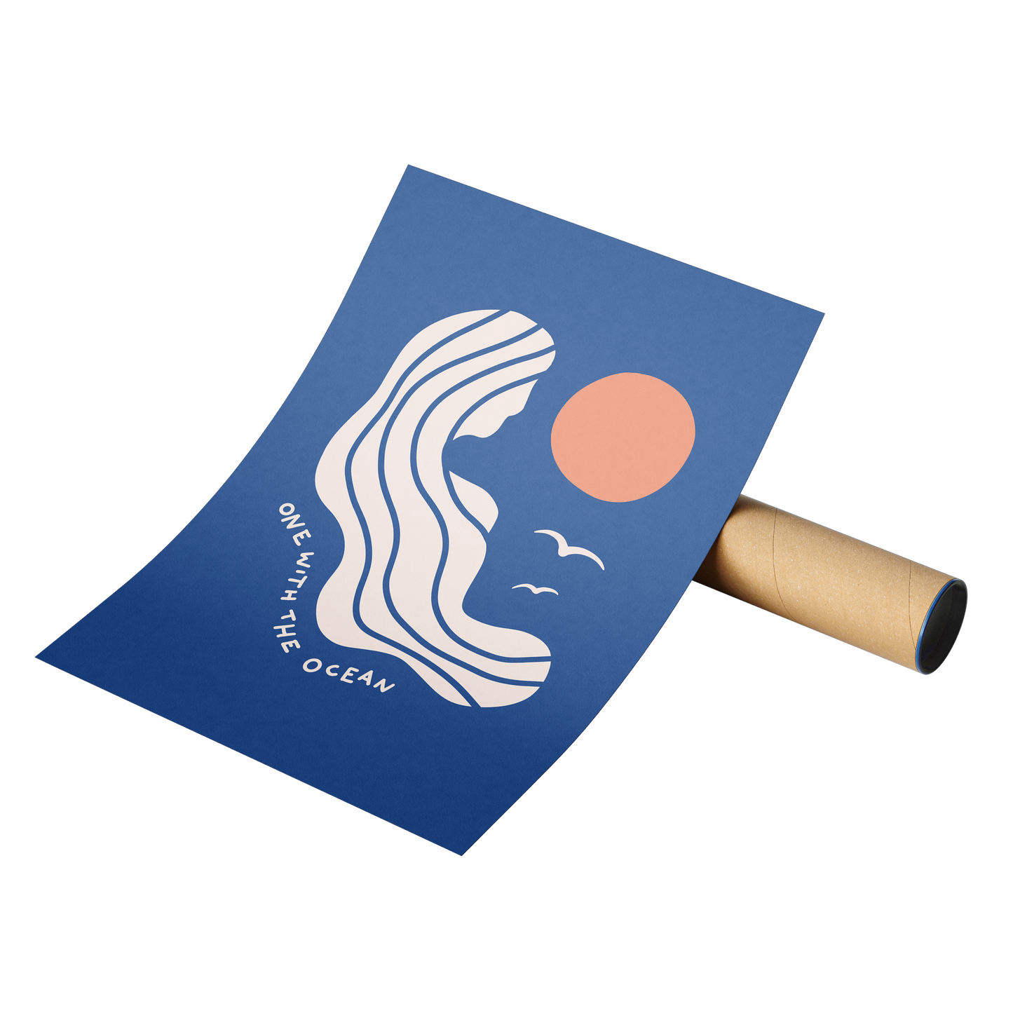 Poster Mockup La Ola_Studio One with the ocean