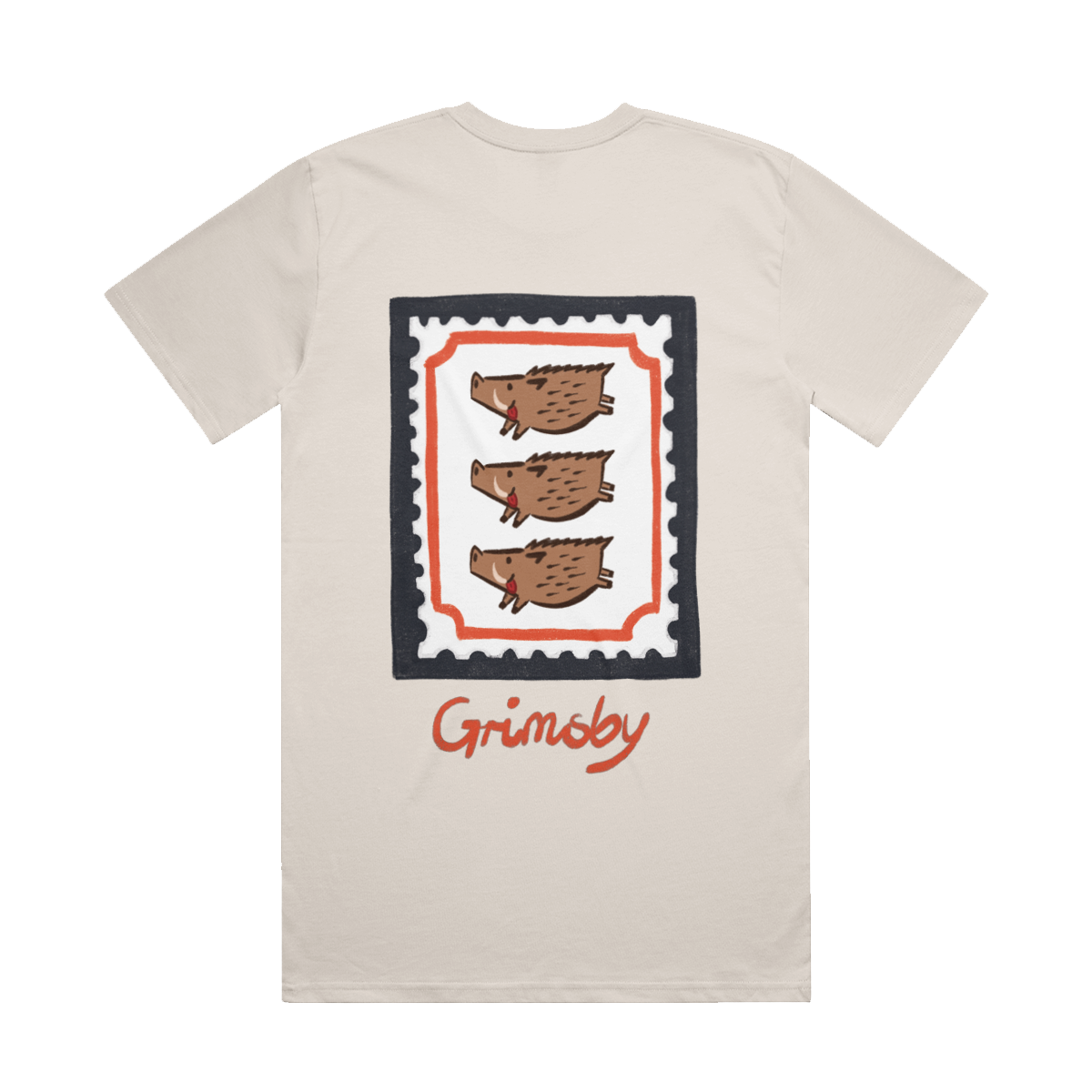 Grimsby Town Illustrated Stamp - Unisex T-shirt