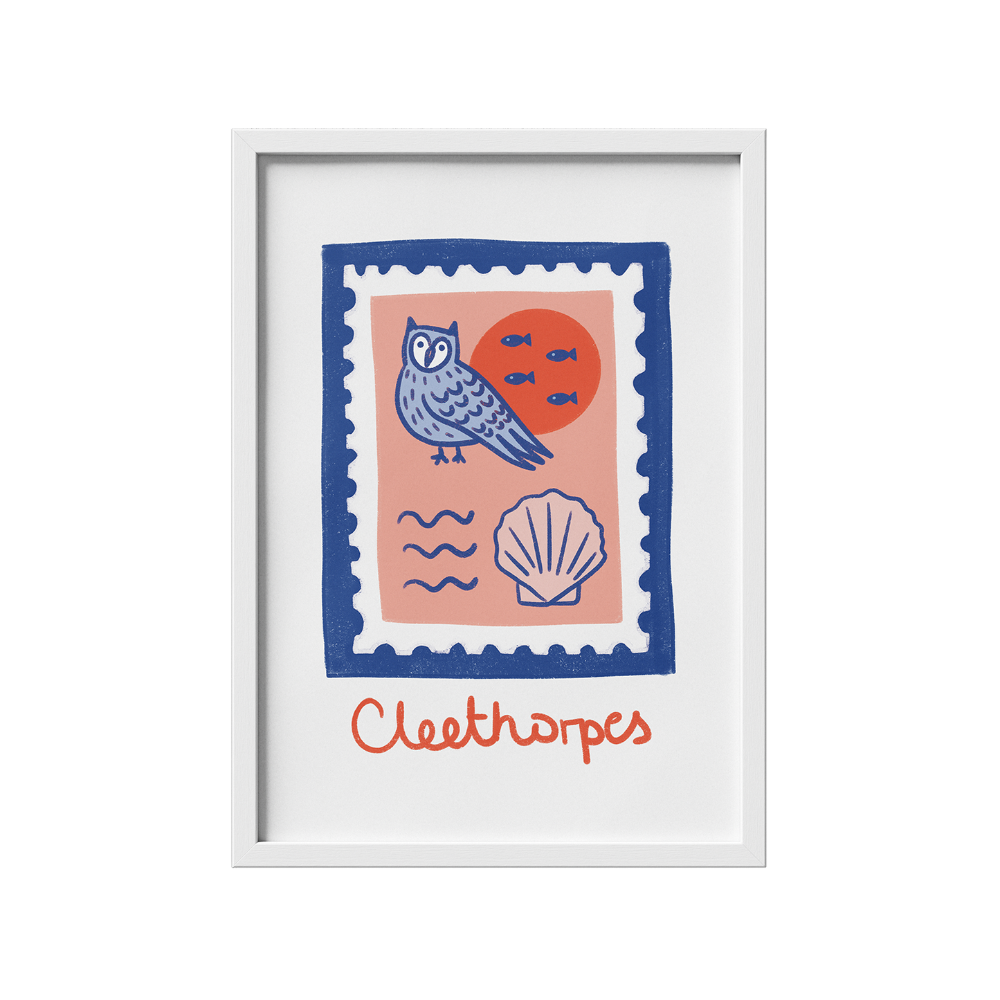 Poster Mockup Stamp Cleethorpes