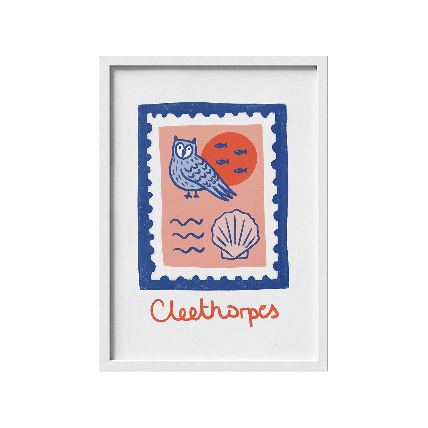 Poster Mockup Stamp Cleethorpes